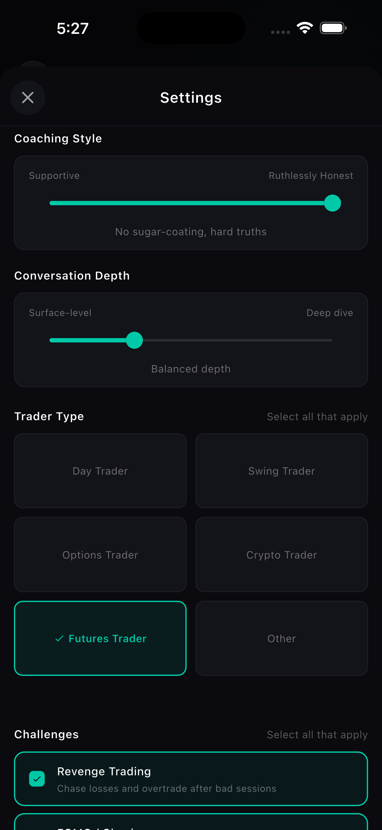 Pulse live account monitoring